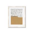 Picture of Mid Century Abstract Taupe _GroupedProduct_Rectangle_Portrait_Framed_Matted_