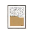 Picture of Mid Century Abstract Taupe _GroupedProduct_Rectangle_Portrait_Framed_Matted_
