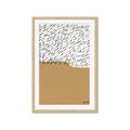 Picture of Mid Century Abstract Taupe _GroupedProduct_Rectangle_Portrait_Framed_Matted_