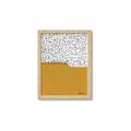 Picture of Mid Century Abstract Yellow _GroupedProduct_Rectangle_Portrait_Framed_Matted_
