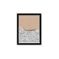 Picture of Mid Century Abstract Beige _GroupedProduct_Rectangle_Portrait_Framed_Matted_