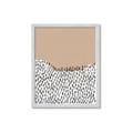 Picture of Mid Century Abstract Beige _GroupedProduct_Rectangle_Portrait_Framed_Matted_