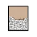 Picture of Mid Century Abstract Beige _GroupedProduct_Rectangle_Portrait_Framed_Matted_