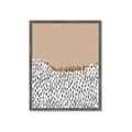 Picture of Mid Century Abstract Beige _GroupedProduct_Rectangle_Portrait_Framed_Matted_