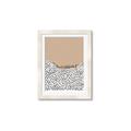 Picture of Mid Century Abstract Beige _GroupedProduct_Rectangle_Portrait_Framed_Matted_