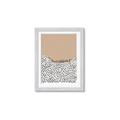 Picture of Mid Century Abstract Beige _GroupedProduct_Rectangle_Portrait_Framed_Matted_