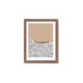 Picture of Mid Century Abstract Beige _GroupedProduct_Rectangle_Portrait_Framed_Matted_