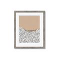 Picture of Mid Century Abstract Beige _GroupedProduct_Rectangle_Portrait_Framed_Matted_