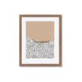 Picture of Mid Century Abstract Beige _GroupedProduct_Rectangle_Portrait_Framed_Matted_