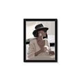 Picture of Café Girl _GroupedProduct_Rectangle_Portrait_Framed_Matted_
