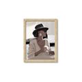 Picture of Café Girl _GroupedProduct_Rectangle_Portrait_Framed_Matted_