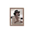 Picture of Café Girl _GroupedProduct_Rectangle_Portrait_Framed_Matted_