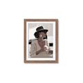 Picture of Café Girl _GroupedProduct_Rectangle_Portrait_Framed_Matted_