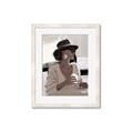 Picture of Café Girl _GroupedProduct_Rectangle_Portrait_Framed_Matted_