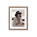 Picture of Café Girl _GroupedProduct_Rectangle_Portrait_Framed_Matted_