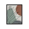 Picture of Sketched Succulent II  _GroupedProduct_Rectangle_Portrait_Framed_Matted_