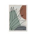 Picture of Sketched Succulent II  _GroupedProduct_Rectangle_Portrait_Framed_Matted_
