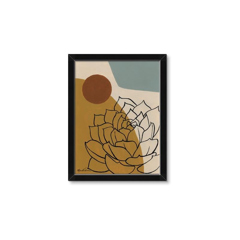 Picture of Sketched Succulent I _GroupedProduct_Rectangle_Portrait_Framed_Matted_