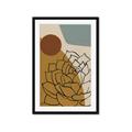 Picture of Sketched Succulent I _GroupedProduct_Rectangle_Portrait_Framed_Matted_