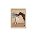 Picture of Fashion and Horse  _GroupedProduct_Rectangle_Portrait_Framed_Matted_