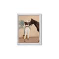 Picture of Fashion and Horse  _GroupedProduct_Rectangle_Portrait_Framed_Matted_