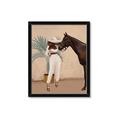 Picture of Fashion and Horse  _GroupedProduct_Rectangle_Portrait_Framed_Matted_
