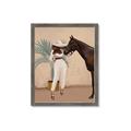 Picture of Fashion and Horse  _GroupedProduct_Rectangle_Portrait_Framed_Matted_