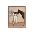 Picture of Fashion and Horse  _GroupedProduct_Rectangle_Portrait_Framed_Matted_