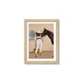 Picture of Fashion and Horse  _GroupedProduct_Rectangle_Portrait_Framed_Matted_