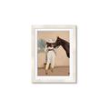 Picture of Fashion and Horse  _GroupedProduct_Rectangle_Portrait_Framed_Matted_