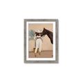 Picture of Fashion and Horse  _GroupedProduct_Rectangle_Portrait_Framed_Matted_
