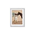 Picture of Fashion and Horse  _GroupedProduct_Rectangle_Portrait_Framed_Matted_