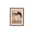 Picture of Fashion and Horse  _GroupedProduct_Rectangle_Portrait_Framed_Matted_
