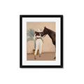 Picture of Fashion and Horse  _GroupedProduct_Rectangle_Portrait_Framed_Matted_