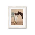 Picture of Fashion and Horse  _GroupedProduct_Rectangle_Portrait_Framed_Matted_