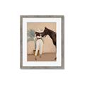 Picture of Fashion and Horse  _GroupedProduct_Rectangle_Portrait_Framed_Matted_