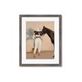Picture of Fashion and Horse  _GroupedProduct_Rectangle_Portrait_Framed_Matted_