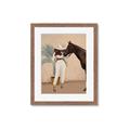 Picture of Fashion and Horse  _GroupedProduct_Rectangle_Portrait_Framed_Matted_