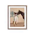 Picture of Fashion and Horse  _GroupedProduct_Rectangle_Portrait_Framed_Matted_