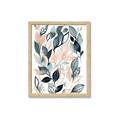 Picture of Pink and Gray Flowers I _GroupedProduct_Rectangle_Portrait_Framed_Matted_