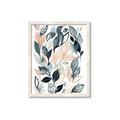 Picture of Pink and Gray Flowers I _GroupedProduct_Rectangle_Portrait_Framed_Matted_