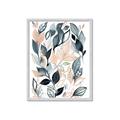 Picture of Pink and Gray Flowers I _GroupedProduct_Rectangle_Portrait_Framed_Matted_