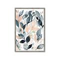 Picture of Pink and Gray Flowers I _GroupedProduct_Rectangle_Portrait_Framed_Matted_