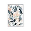 Picture of Pink and Gray Flowers I _GroupedProduct_Rectangle_Portrait_Framed_Matted_