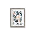 Picture of Pink and Gray Flowers I _GroupedProduct_Rectangle_Portrait_Framed_Matted_