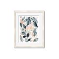 Picture of Pink and Gray Flowers I _GroupedProduct_Rectangle_Portrait_Framed_Matted_