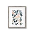 Picture of Pink and Gray Flowers I _GroupedProduct_Rectangle_Portrait_Framed_Matted_