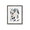 Picture of Pink and Gray Flowers I _GroupedProduct_Rectangle_Portrait_Framed_Matted_