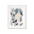 Picture of Pink and Gray Flowers I _GroupedProduct_Rectangle_Portrait_Framed_Matted_