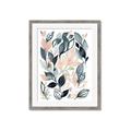 Picture of Pink and Gray Flowers I _GroupedProduct_Rectangle_Portrait_Framed_Matted_
